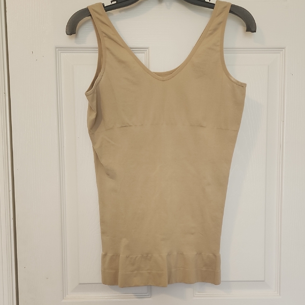 Dress Barn Tan Shapewear Tank - Picture 1 of 7
